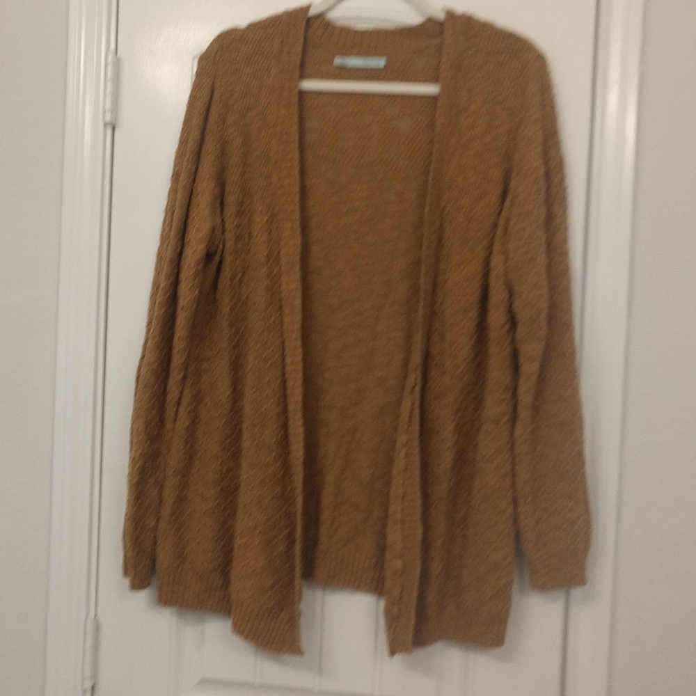 Maurices XL Cardigan Cognac/Camel color
